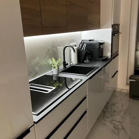 Apartment Lili Rose Mandre - Exclusive Family Apartments With Sea View, Just Steps From Beach Mandre