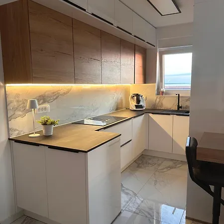 Apartmán Lili Rose Mandre - Exclusive Family Apartments With Sea View, Just Steps From Beach